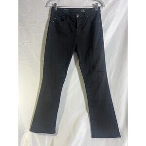 AG Adriano Goldschmied Jeans Women’s 27R Black Jodi High Rise Slim Flare Crop